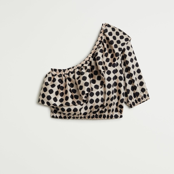 Mango Polka-dot Top - Picture 8 of 11